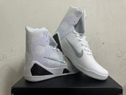 Nike Kobe 9 Elite High Basketball Shoes, White