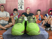 Nike Basketball Shoes in Green and Brown