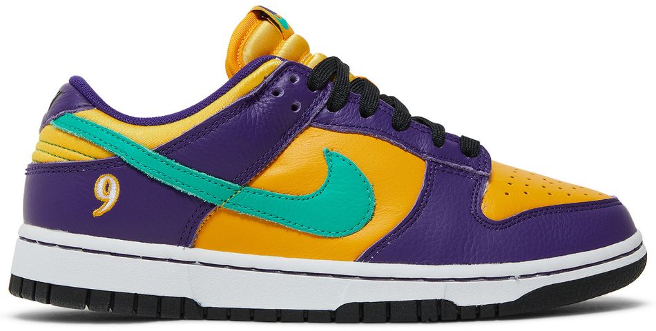 Nike Women's Purple Lisa Leslie x Dunk Low  Sneakers, D09581-500