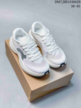 On Cloudmonster 3 Hyper White Gray Running Sneakers