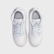 Nike GS Air Jordan 3 Retro - White / Metallic Silver / White