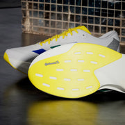 Men's Adidas Adizero Evo SL Woven - Yellow/Royal Blue/Iron Metallic