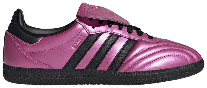 Adidas Originals Women's Metallic Purple/Black Samba OG Sneakers, JQ7451