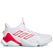 Men's Adidas Mahomes 1 Impact FLX Shoes - White/Red