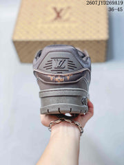 Louis Vuitton Trainer Maxi Brown Low-Top Sneakers