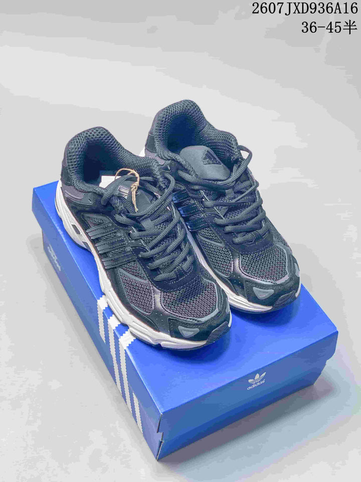 adidas Response CL Bad Bunny Style Sneakers Black Grey