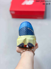 New Balance FuelCell SuperComp Trainer v2 Blue Yellow Running Shoes