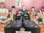 Converse Basketball Shoes in Black, Gray and Purple