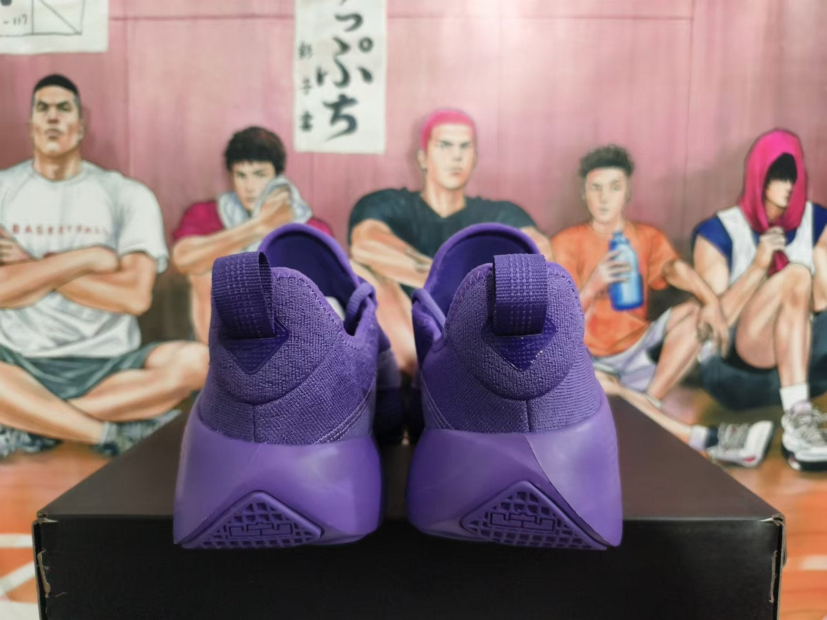 Nike Purple Low-Top Lace-Up Sneakers
