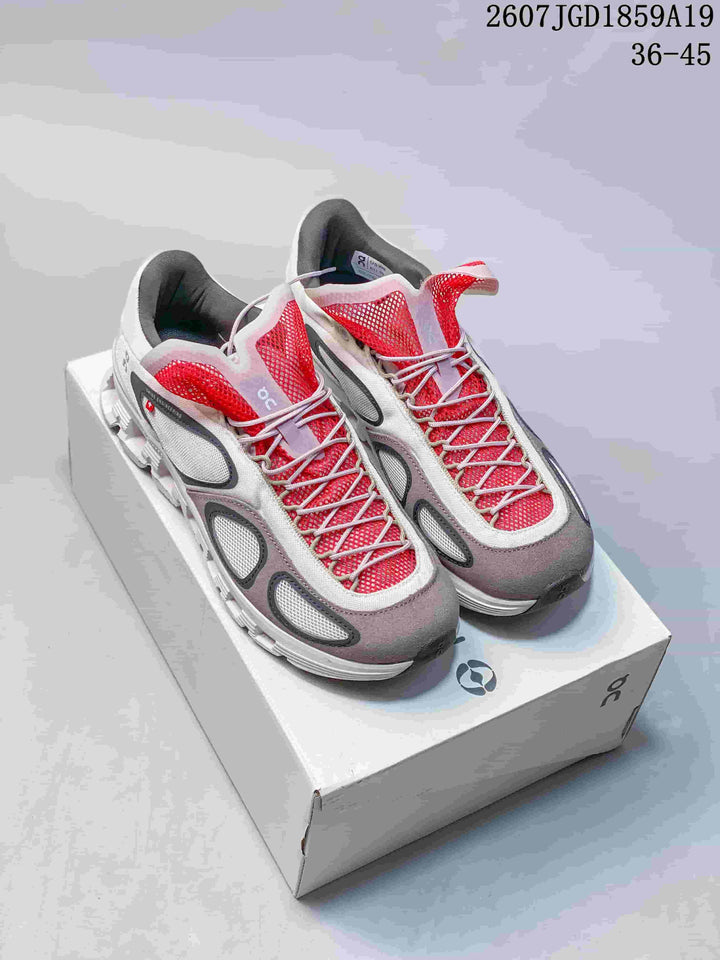 On Cloud X FKA twigs Sneakers White Gray Red 2607JGD1859A19