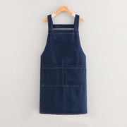 Adult Jour Apron - Lightweight Cotton Apron with Front Pocket, Ideal for Everyday Use, Waist Strap
