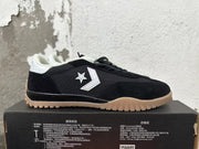 Converse Trainer-Style Sneakers in Black and White