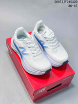 New Balance Fresh Foam X More v6 White Blue Running Shoes