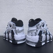 Nike Air More Uptempo Panda Black and White Sneakers