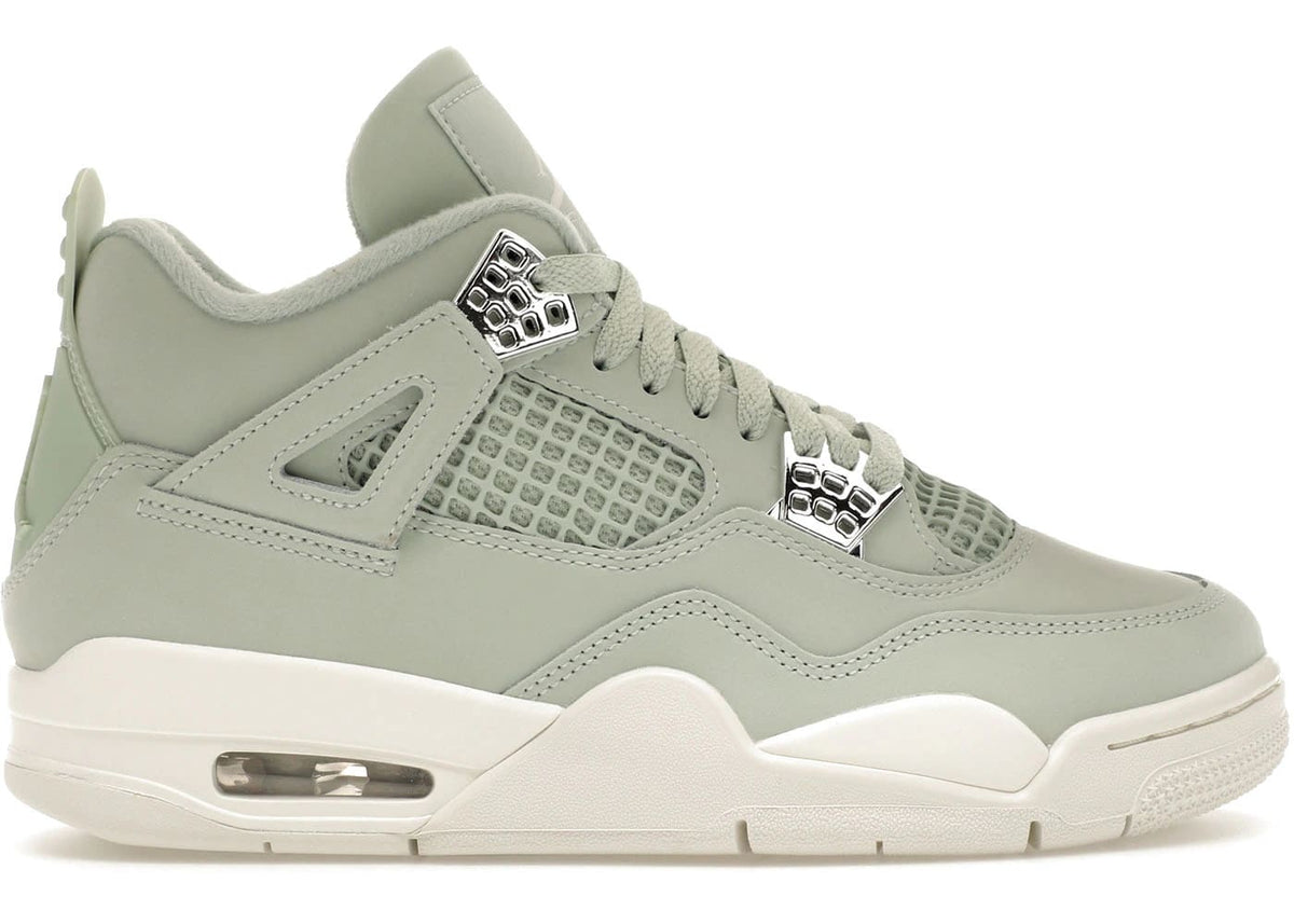 Jordan 4 Retro Abundance Seafoam Sail (Women's)