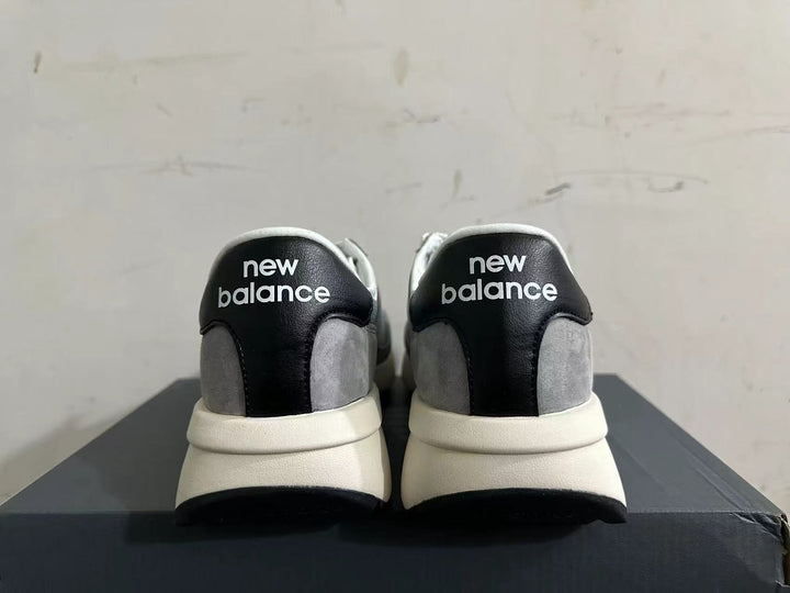 New Balance U370 Sneakers, Gray and White