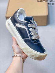 Louis Vuitton Low-Top Sneakers Navy White Style 2607HVD1824A14