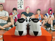 Nike White and Black Basketball Shoes