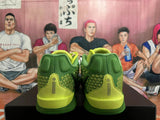Nike Basketball Shoes in Green and Volt