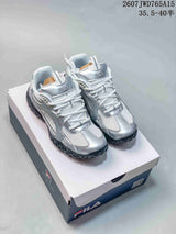FILA Pebble Women's Low-Top Sneakers Silver White