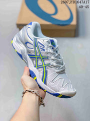 ASICS GEL-Resolution 5 Tennis Shoes White Blue