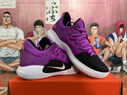 Nike Zoom Basketball Shoes in Black and Purple