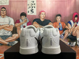 Nike White Basketball Shoes with Black Swoosh