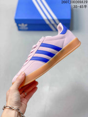 Adidas Originals Gazelle Sneakers in Pink and Blue