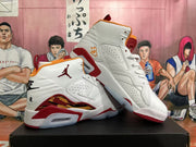 Nike Air Jordan 6 White Red Basketball Sneakers