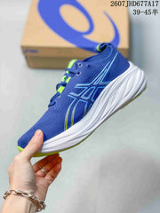 ASICS Gel-Nimbus 26 Blue Green Running Shoes