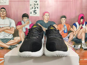 Nike Basketball Shoes in Black, Blue and Orange Gradient