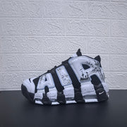 Nike Air More Uptempo Panda Black and White Sneakers