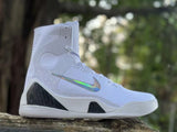 Nike Kobe 9 Elite High Halo White Basketball Shoes
