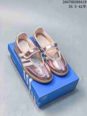 adidas Samba Jane Mary Jane Sneakers Metallic Pink