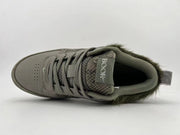 Nike HF6236-002 Low-Top Sneakers in Gray and Orange