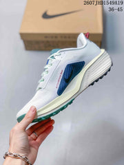 Nike Zoom Fly 5 White Blue Running Sneakers