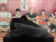Adidas Basketball Shoes Black and Dark Gray High-Top