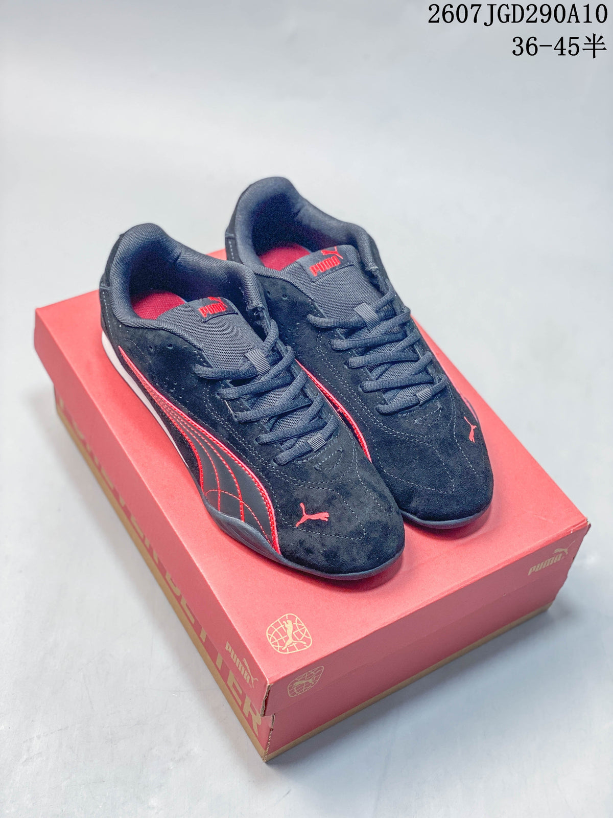 Puma Catch Soleil SD Black Red Sneakers 402681-11