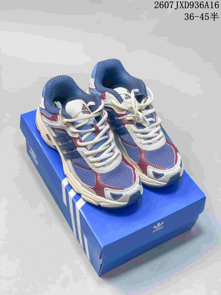 adidas Response CL Bad Bunny Sneakers Blue Cream Burgundy