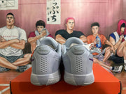 Nike Basketball Shoes in Gray and Purple