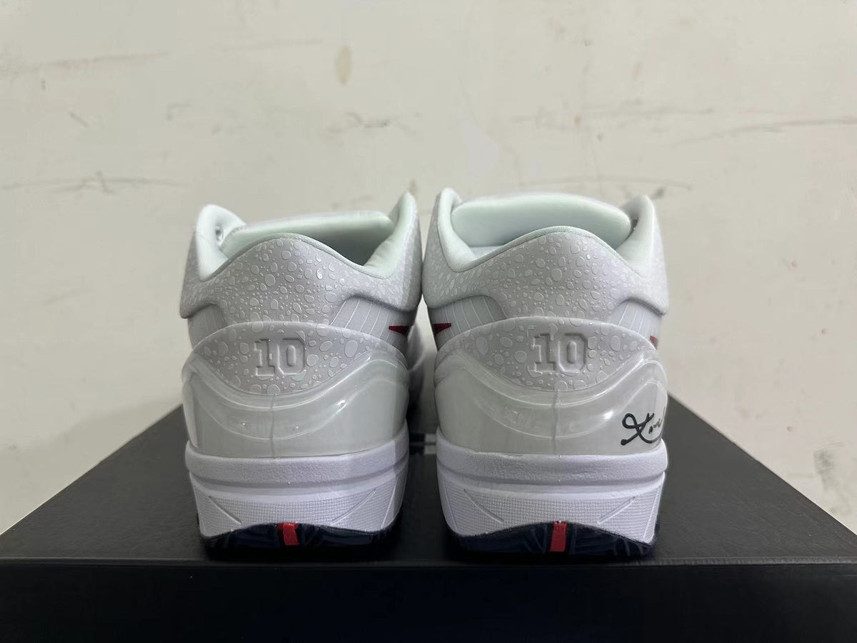Nike Kobe 4 Protro White Basketball Shoes