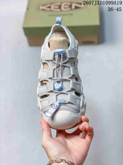 KEEN Astoria West Closed-Toe Sandals White Gray 2607JXD1099A19
