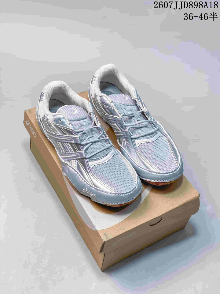 ASICS Hypersync Silver Mesh Retro Running Sneakers 2607JJD898A18