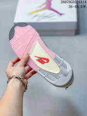 Jordan Air Jordan 4 Retro Comic Sneakers White Black Pink