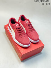 Puma Caven 2.0 Red White Low-Top Sneakers 392290 03