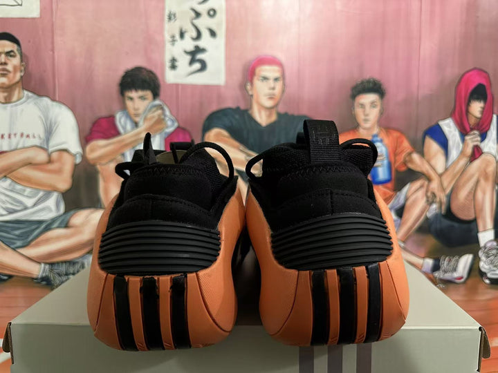Black and Orange Basketball Sneakers