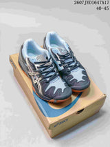 ASICS GEL-Resolution 5 Tennis Shoes Gray Black Orange