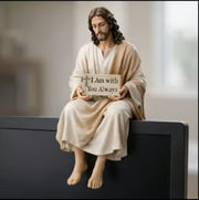 ✨Handcrafted Jesus Figurine✝️Serene Desk Companion🙏