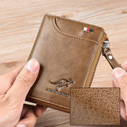 🎁-Men Wallet Zipper  Purse ( RFID PROTECTED )