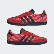 Men's Adidas x Coca-Cola Samba OG - Red/Core Black/Cloud White